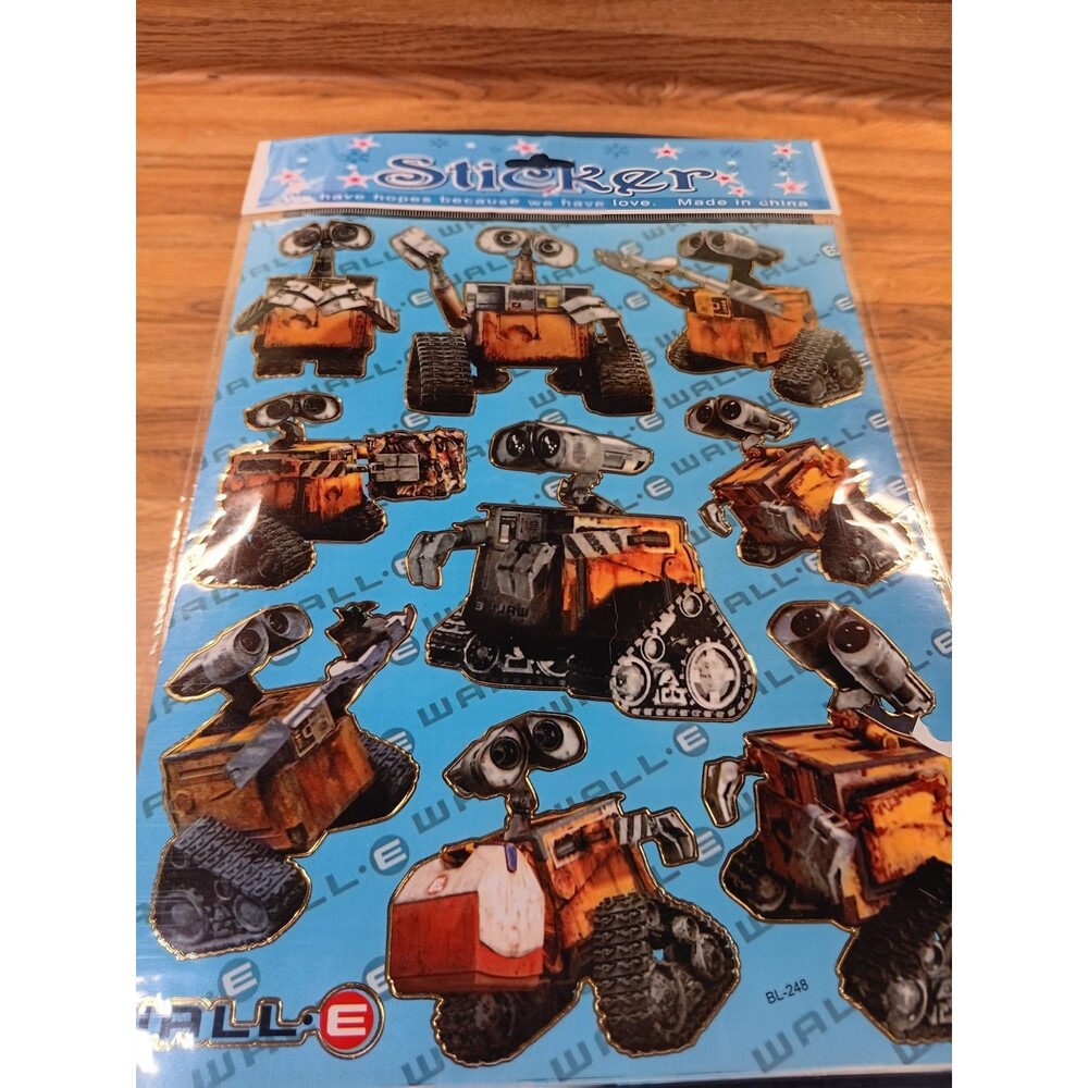 Wall.E Sticker Sheet - Picture 2 of 2